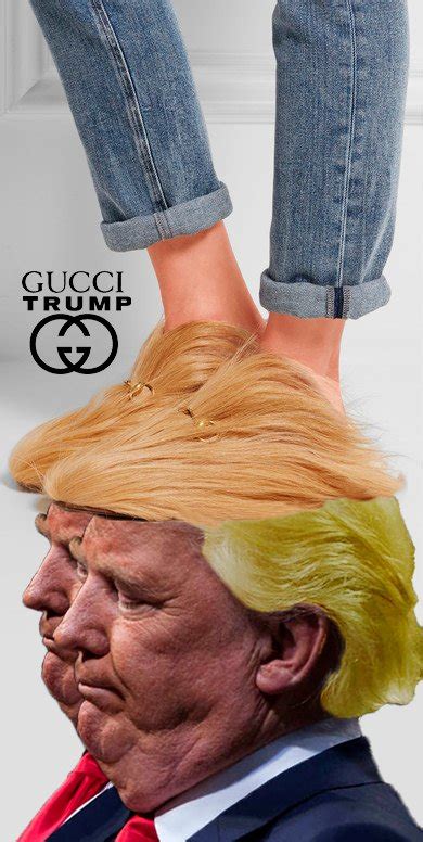 donald trump gucci slippers|Trump team tormented by 'Gucci.